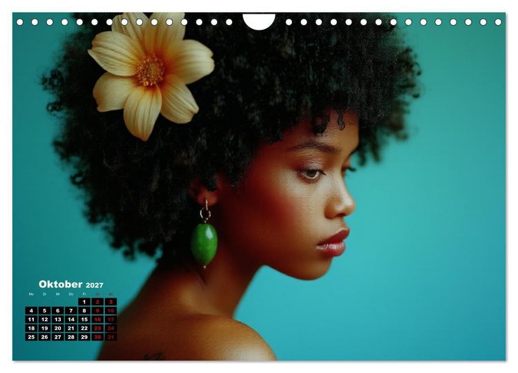 Produktbild: Florale Anmut (Wandkalender 2027 DIN A4 quer), CALVENDO Monatskalender
