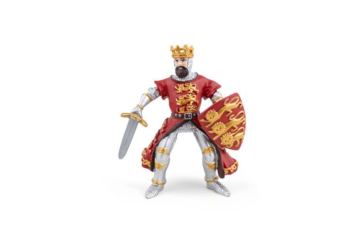 Produktbild: Spielfigur Richard L&ouml;wenherz rot 8cm
