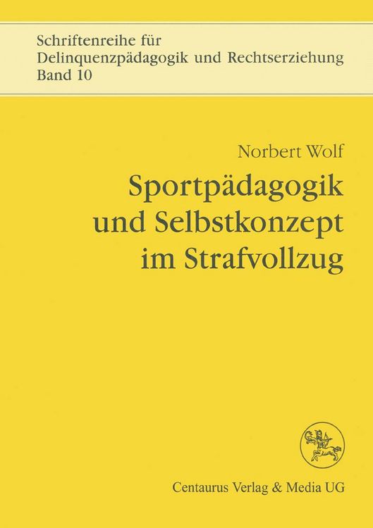 Produktbild: Sportp&auml;dagogik und Selbstkonzept im Strafvollzug