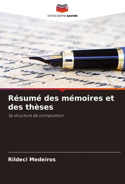 Produktbild: R&eacute;sum&eacute; des m&eacute;moires et des th&egrave;ses