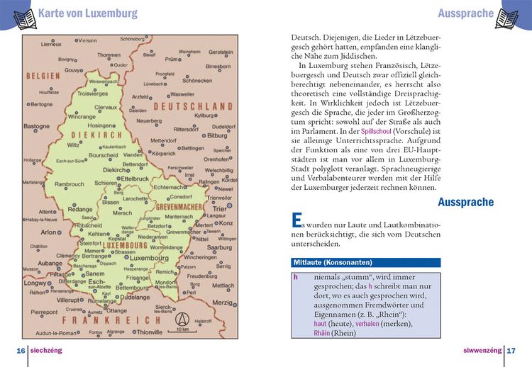 Produktbild: L&euml;tzebuergesch - Wort f&uuml;r Wort (f&uuml;r Luxemburg)