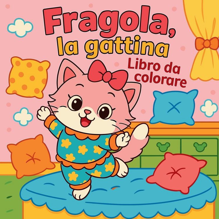 Produktbild: Fragola, la gattina - Libro da colorare