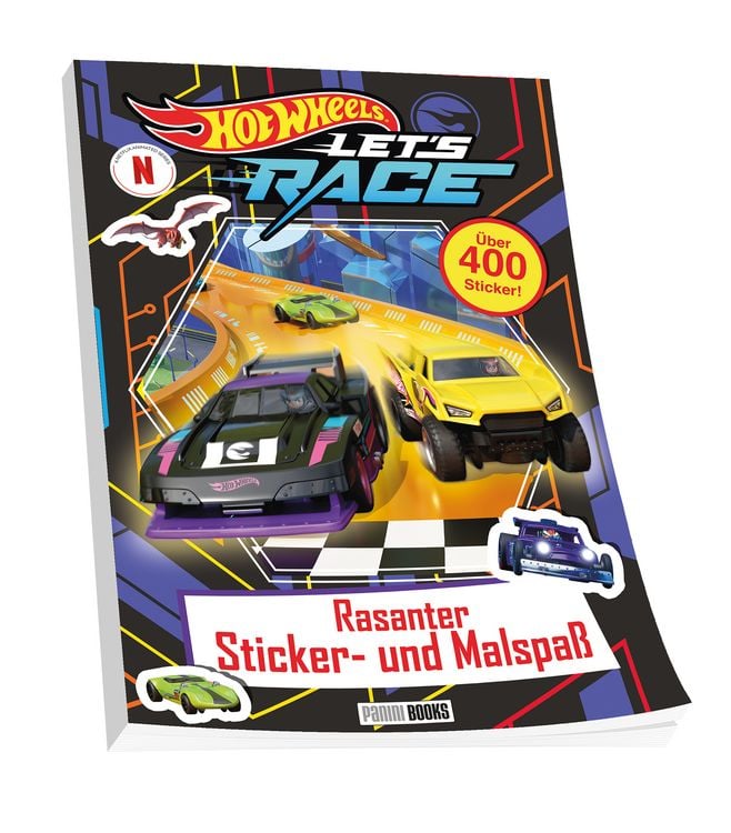 Produktbild: Hot Wheels&trade; Let's Race: Rasanter Sticker- und Malspa&szlig;