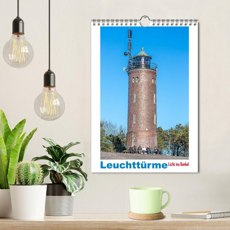 Produktbild: Leuchtt&uuml;rme - Licht ins Dunkel (Wandkalender 2026 DIN A4 hoch), CALVENDO Monatskalender