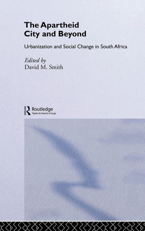 Produktbild: The Apartheid City and Beyond