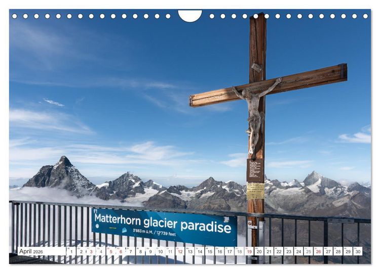 Produktbild: Matterhorn - Berg der Berge (Wandkalender 2026 DIN A4 quer), CALVENDO Monatskalender