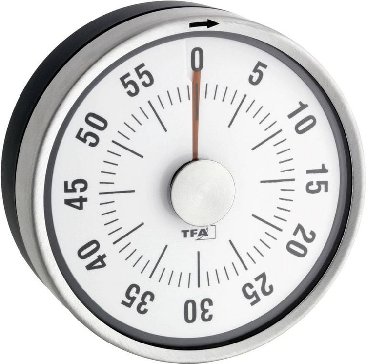 Produktbild: TFA Dostmann Puck Timer Anthrazit analog