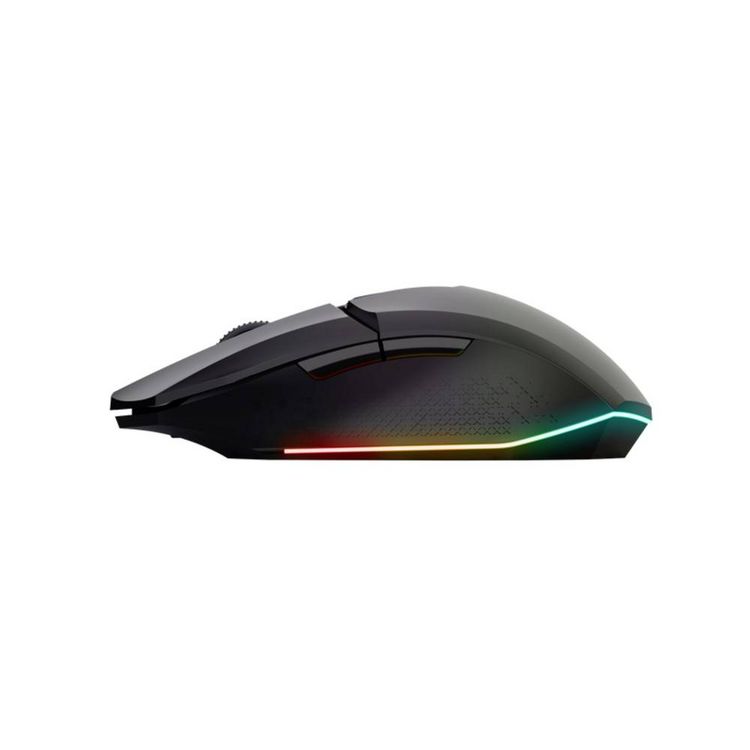 Produktbild: Trust GXT794 Kabelgebunden, Bluetooth&reg; Gaming-Tastatur, Maus-Set Beleuchtet Deutsch, QWERTZ Schwarz