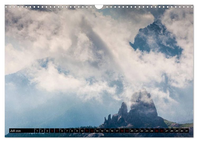 Produktbild: Lagazuoi Dolomiten (Wandkalender 2026 DIN A3 quer), CALVENDO Monatskalender