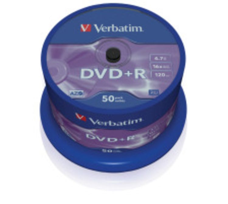 Produktbild: VERBATIM DVD+R DL 8.5GB 8x 10er Spindel