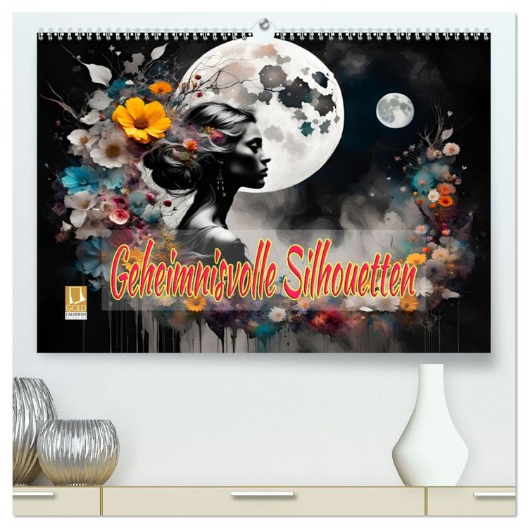 Produktbild: Geheimnisvolle Silhouetten (hochwertiger Premium Wandkalender 2026 DIN A2 quer), Kunstdruck in Hochglanz