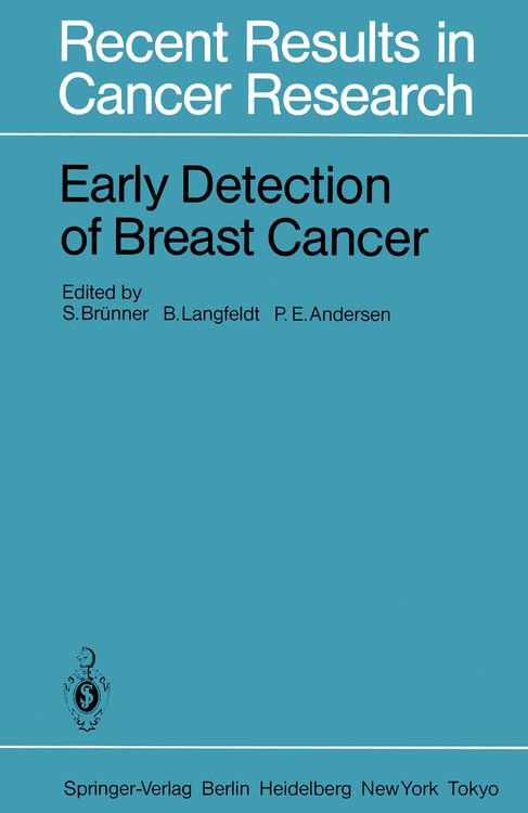 Produktbild: Early Detection of Breast Cancer
