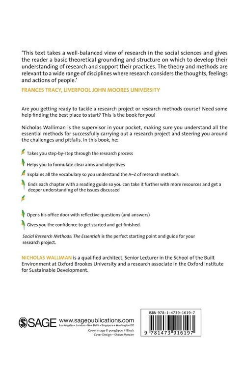 Produktbild: Social Research Methods