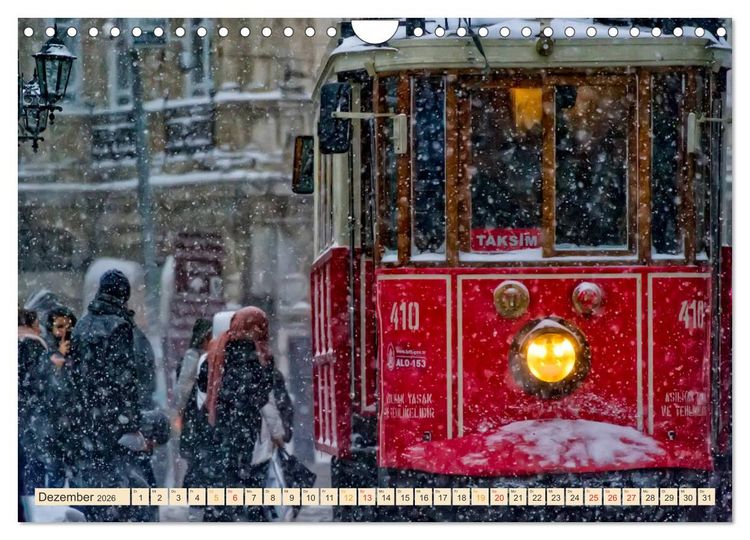 Produktbild: Ich fahre gern Stra&szlig;enbahn (Wandkalender 2026 DIN A4 quer), CALVENDO Monatskalender