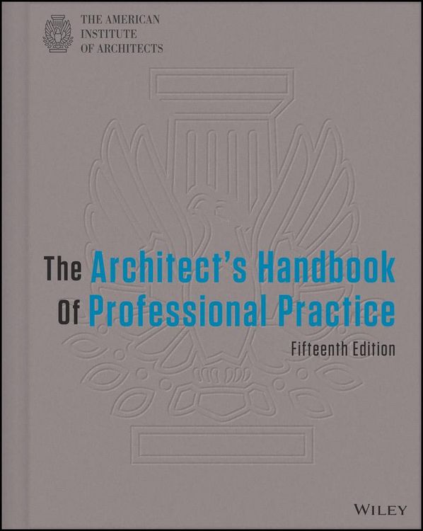 Produktbild: The Architect's Handbook of Professional Practice