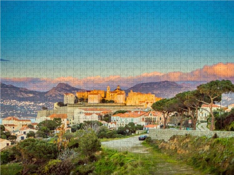 Produktbild: CALVENDO Puzzle Korsika - Calvi 1000 Teile Lege-Gr&ouml;&szlig;e 64 x 48 cm Foto-Puzzle Bild von Marc Bradley