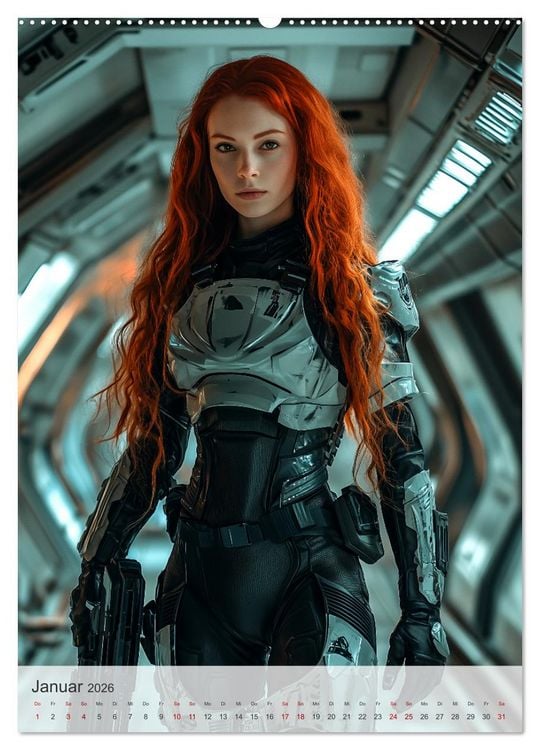 Produktbild: Cosplay Girls Extreme (Wandkalender 2026 DIN A2 hoch), CALVENDO Monatskalender