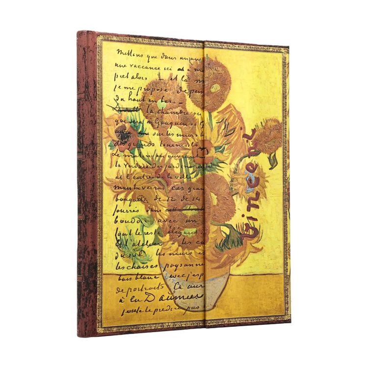 Produktbild: Notizbuch Van Gogh, Sonnenblumen Ultra Liniert