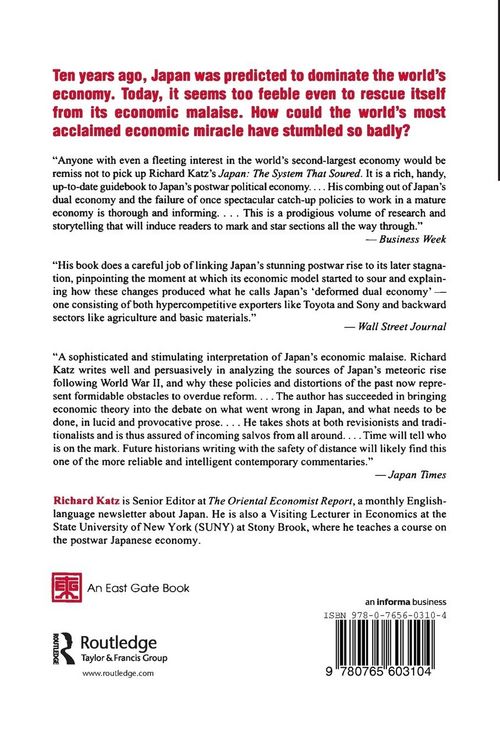 Produktbild: Japan, the System That Soured