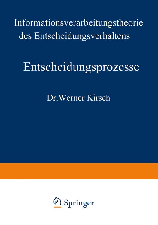 Produktbild: Entscheidungsprozesse