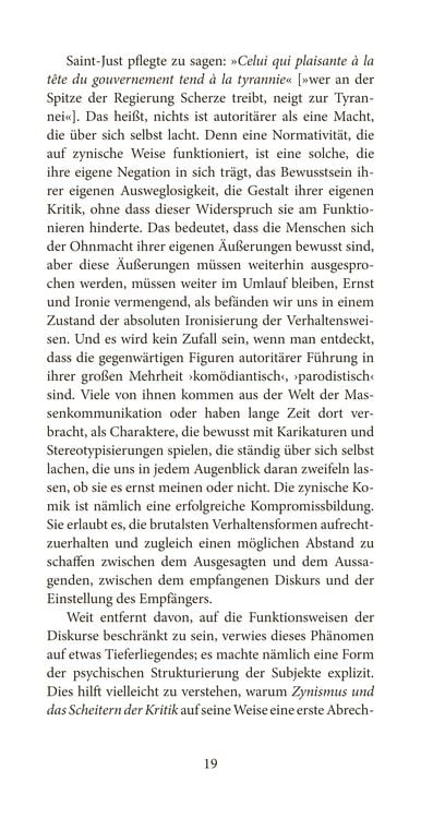 Produktbild: Zynismus und das Scheitern der Kritik