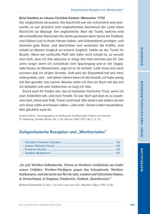 Produktbild: Die Leiden des jungen Werther