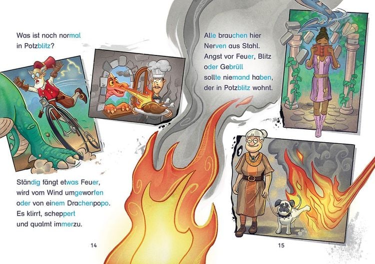 Produktbild: Die Drachenreiter von Potzblitz