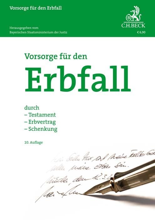 Produktbild: Vorsorge f&uuml;r den Erbfall