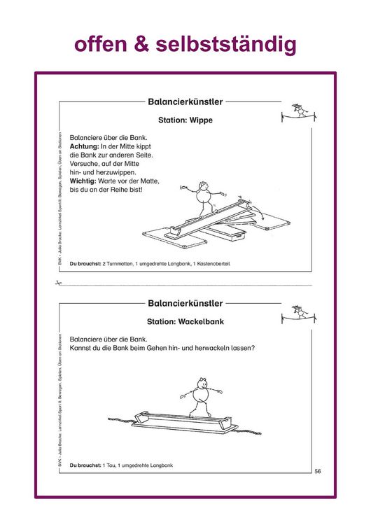 Produktbild: Lernzirkel Sport II: Bewegen, Spielen, &Uuml;ben an Stationen
