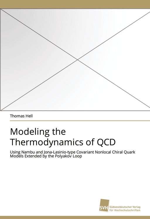 Produktbild: Modeling the Thermodynamics of QCD