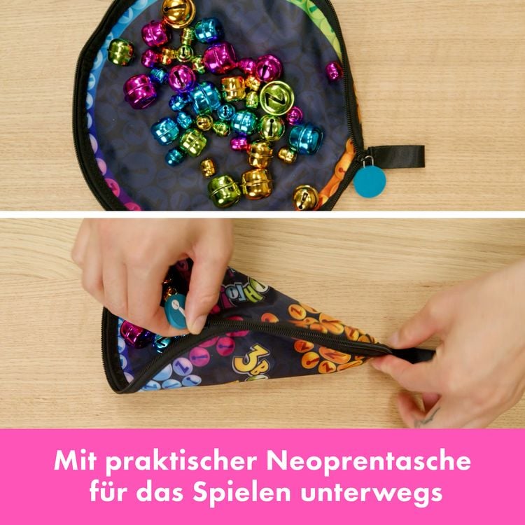Produktbild: Bellz!, das anziehende Magnetspiel f&uuml;r die ganze Familie, mit Magnetstab, bunten Gl&ouml;ckchen und Geschenktasche f&uuml;r unterwegs, f&uuml;r Kinder