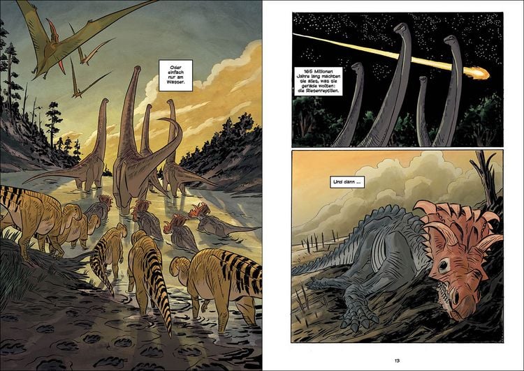 Produktbild: Superbrain-Comics - Auf den Spuren der Dinosaurier
