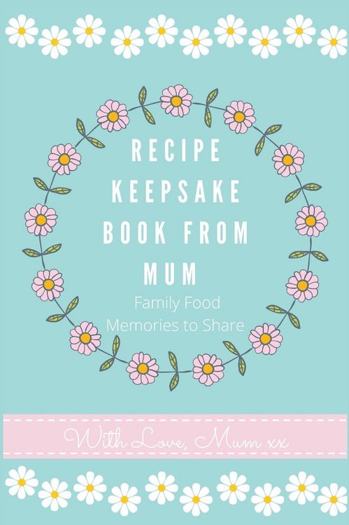 Produktbild: Recipe Keepsake Book From Mum