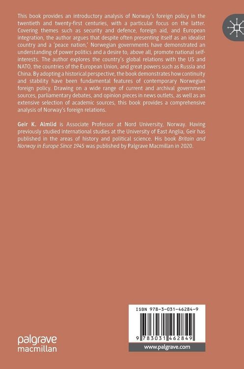 Produktbild: Norway&rsquo;s Foreign Policy in the Twentieth and Twenty-first Centuries