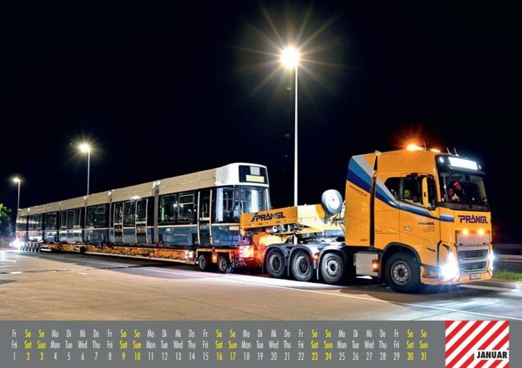 Produktbild: Schwertransporter Kalender 2027