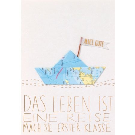 Produktbild: R&auml;der Landkarte "Das Leben ist&hellip;"