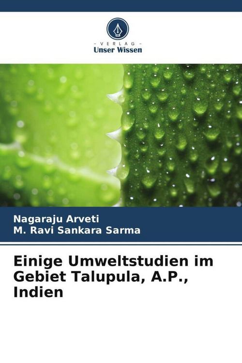 Produktbild: Einige Umweltstudien im Gebiet Talupula, A.P., Indien