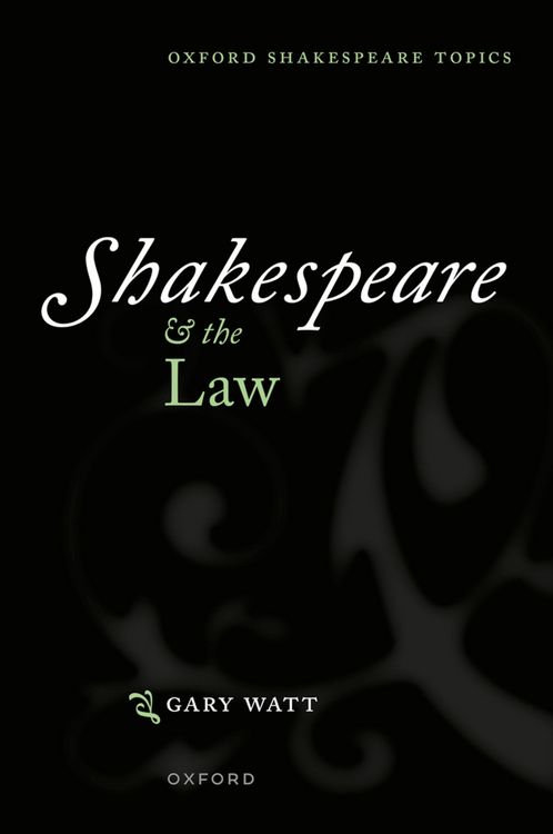 Produktbild: Shakespeare and the Law