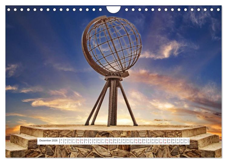 Produktbild: Norwegen - ein traumhaftes Reiseziel (Wandkalender 2026 DIN A4 quer), CALVENDO Monatskalender
