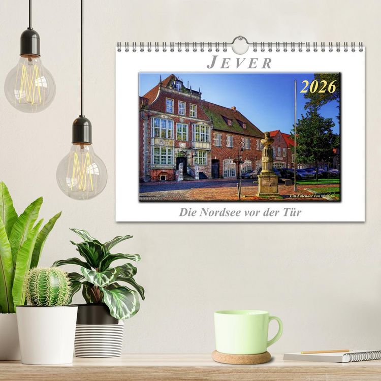 Produktbild: Jever - die Nordsee vor der T&uuml;r (Wandkalender 2026 DIN A4 quer), CALVENDO Monatskalender