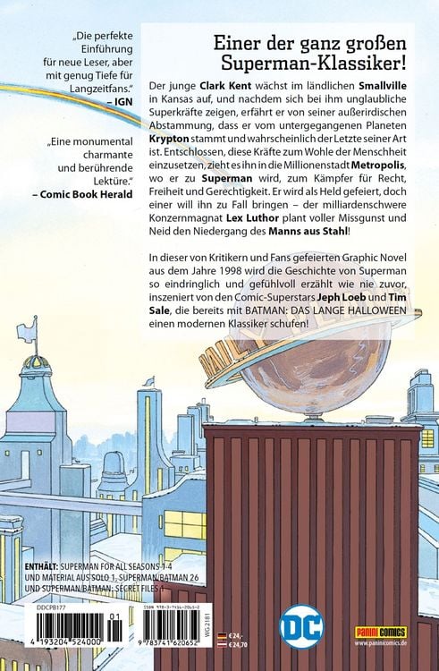 Produktbild: Superman: Ein Held f&uuml;rs ganze Jahr