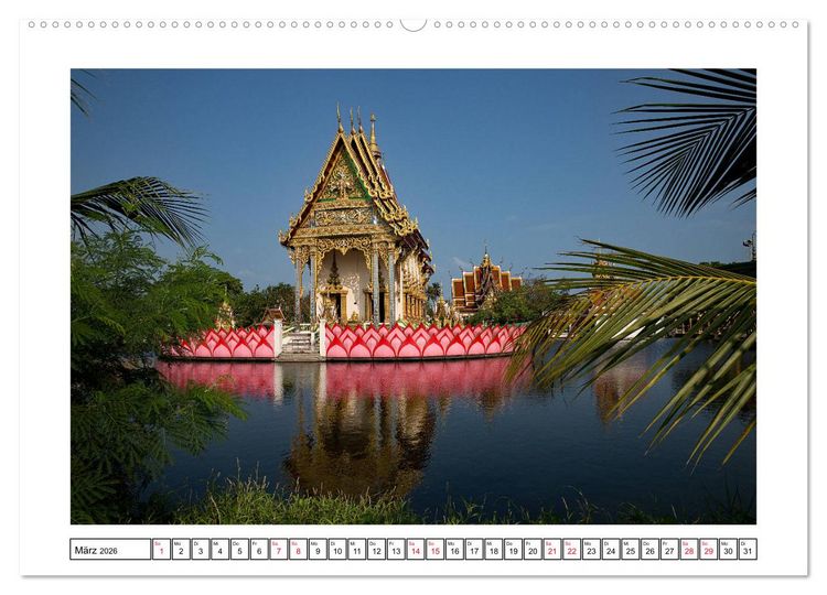 Produktbild: Koh Samui - Faszinierende Kulturlandschaften (hochwertiger Premium Wandkalender 2026 DIN A2 quer), Kunstdruck in Hochglanz