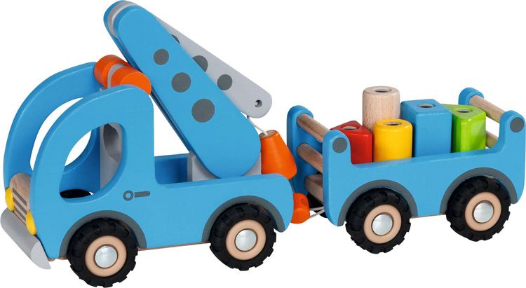 Produktbild: Kranwagen mit Anh&auml;nger