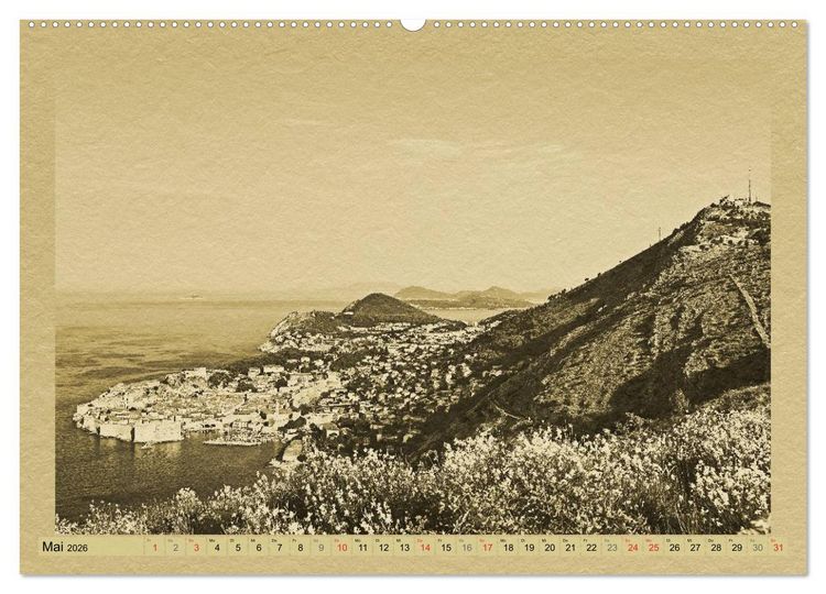 Produktbild: Kroatien (hochwertiger Premium Wandkalender 2026 DIN A2 quer), Kunstdruck in Hochglanz
