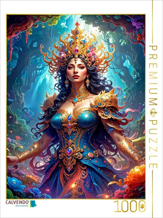 Produktbild: CALVENDO Puzzle Juli: Die kraftvolle K&ouml;nigin | 1000 Teile Lege-Gr&ouml;&szlig;e 64x48cm Foto-Puzzle f&uuml;r gl&uuml;ckliche Stunden