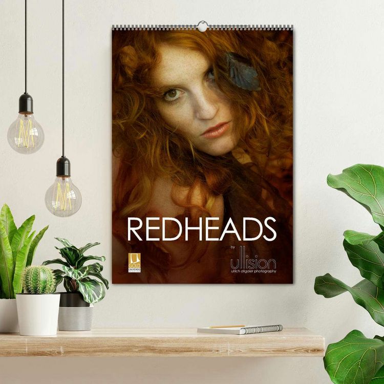 Produktbild: REDHEADS (Wandkalender 2026 DIN A2 hoch), CALVENDO Monatskalender
