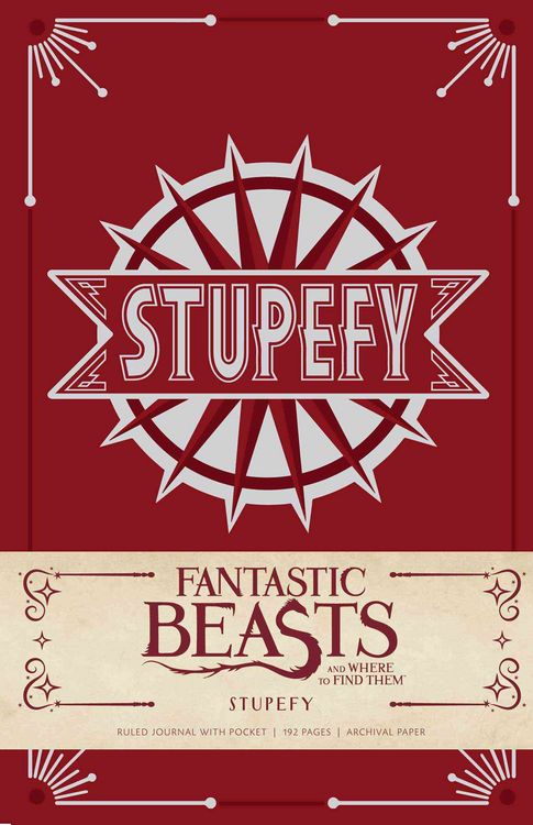 Produktbild: Fantastic Beasts and Where to Find Them: Stupefy Hardcover Ruled Journal