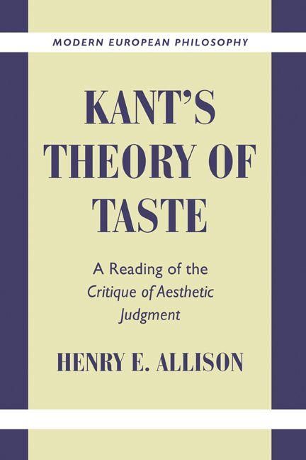 Produktbild: Kant's Theory of Taste