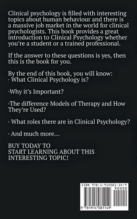 Produktbild: Clinical Psychology