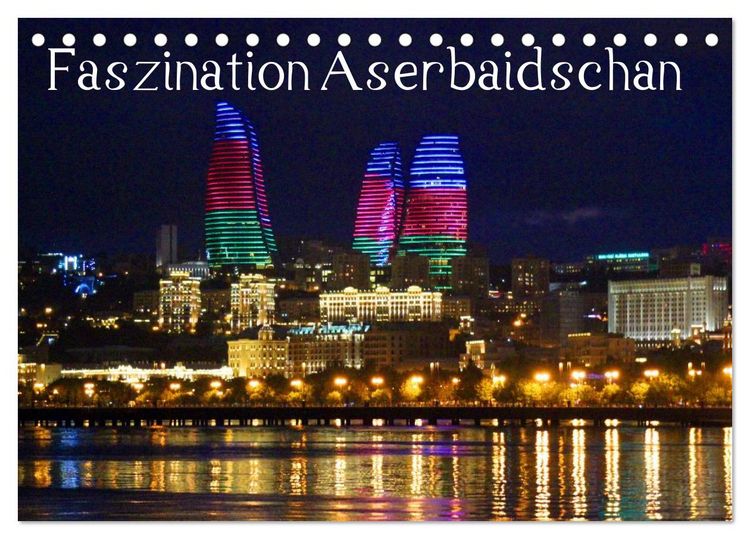 Produktbild: Faszination Aserbaidschan (Tischkalender 2026 DIN A5 quer), CALVENDO Monatskalender